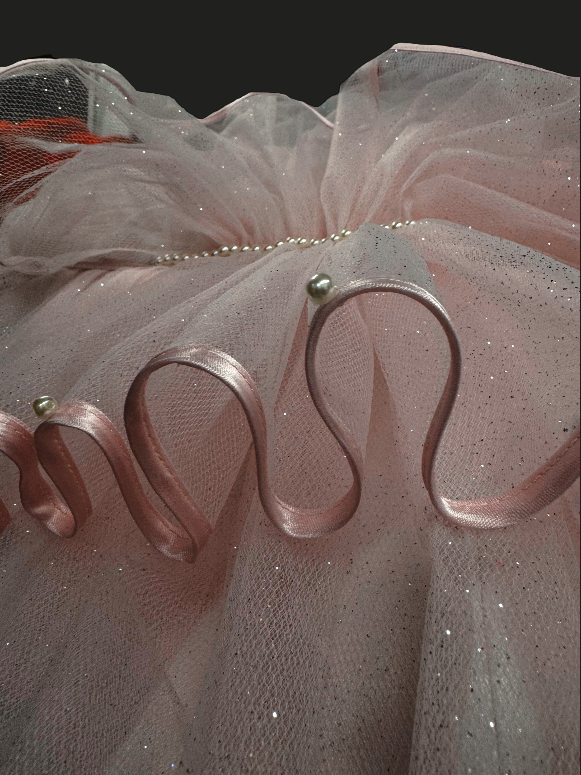 "Endless Pearl Dream" Pink Gown