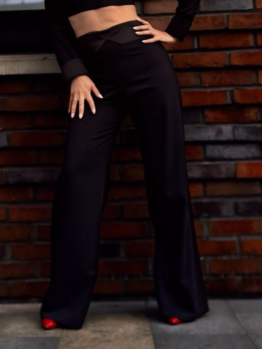 The “Girlboss” Black Trousers