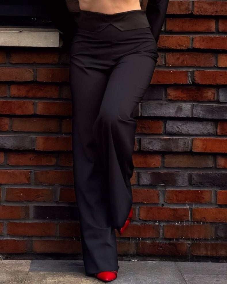 The “Girlboss” Black Trousers