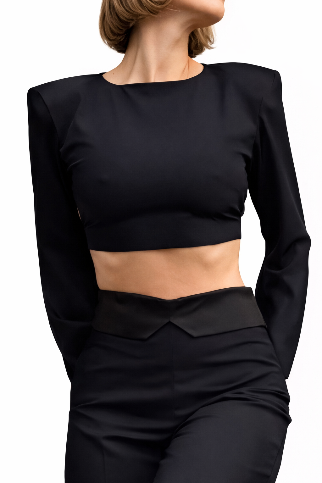 The "Diva" Black Top & Bottom Set