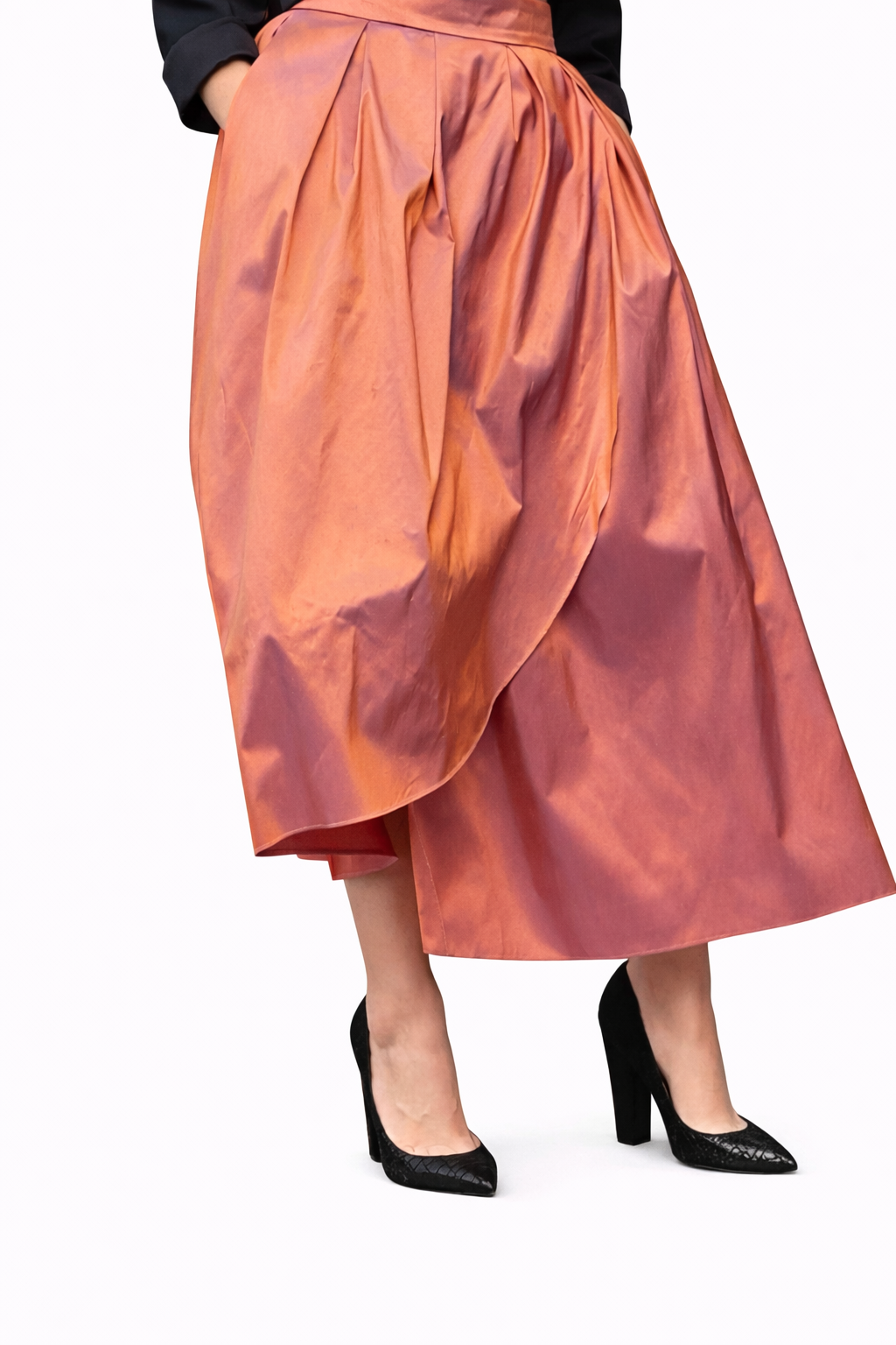 The “Tulip” Silk Skirt